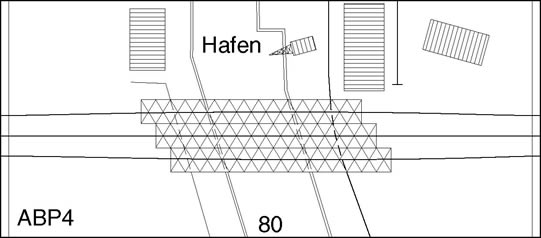 Lageplan Hafen